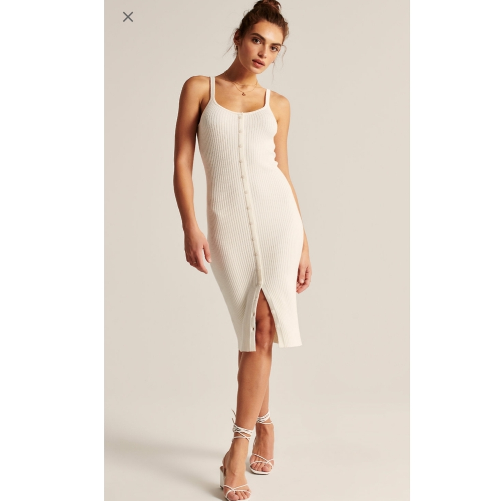 Abercrombie & Fitch knit midi dress